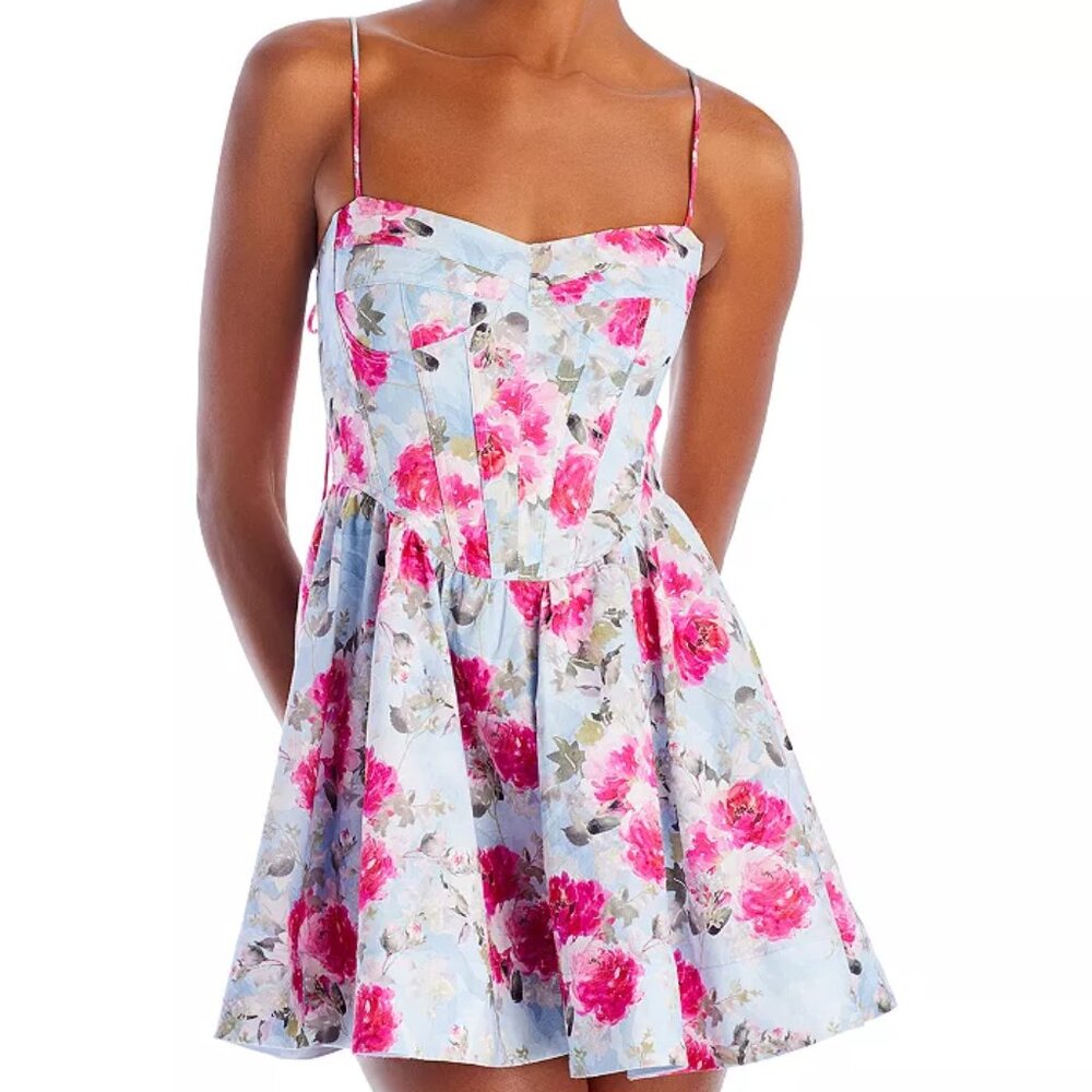 Bardot Elsie Corset Mini Dress Size 12 MSRP $169.00 - Picture 2 of 6